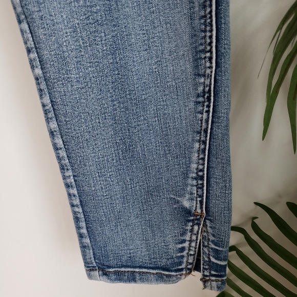 New Directions, Skinny Straight Slit Crop Jean 12 - Picture 4 of 7